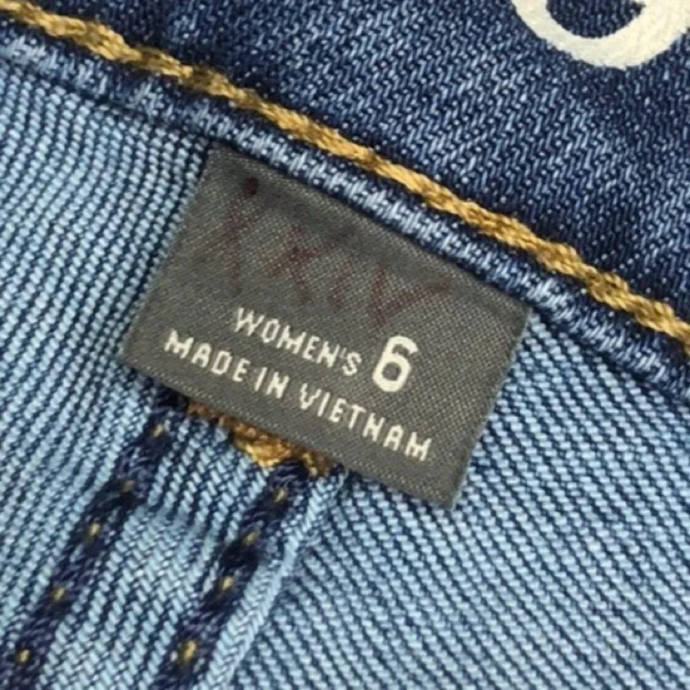 LIKE NEW EDDIE BAUER VOYAGER HIGH-RISE CROP JEANS 6/28x26 ⭐️